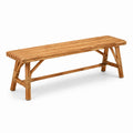 Rattanbank rechteckig 120x35x45 cm
