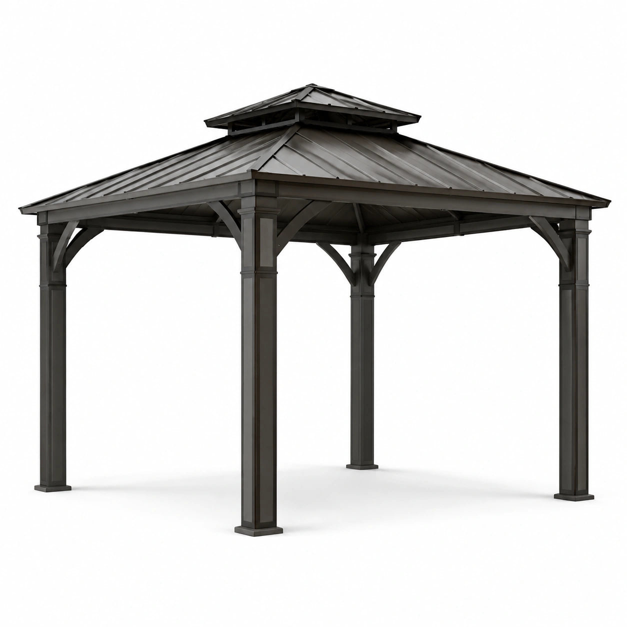 Aluminium Pavillon 3x3 m Anthrazit