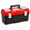 Polypropylen Werkzeugkiste Rot/Schwarz 50cm x 25cm x 25cm