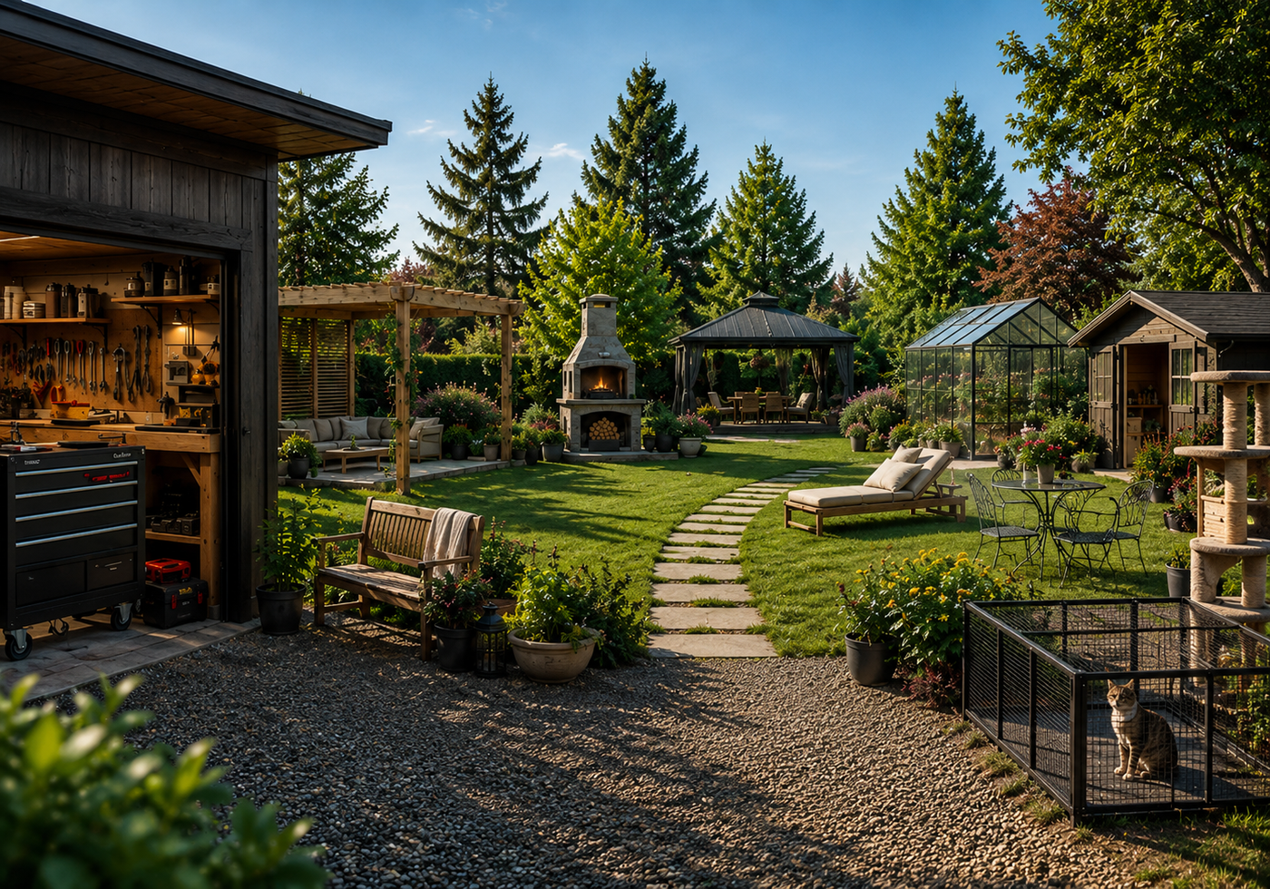Garden and workshop collection